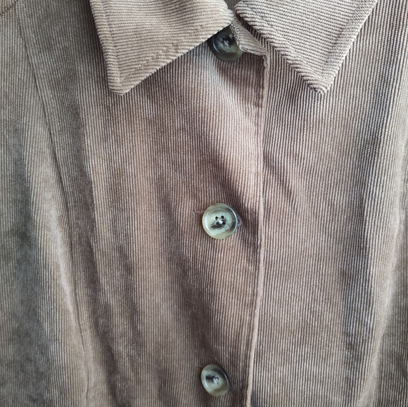 Kim Rogers women's blazer jacket color brown size 10 - Picture 6 of 8